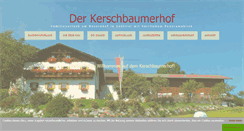 Desktop Screenshot of kerschbaumerhof.com