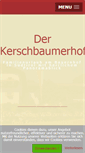 Mobile Screenshot of kerschbaumerhof.com